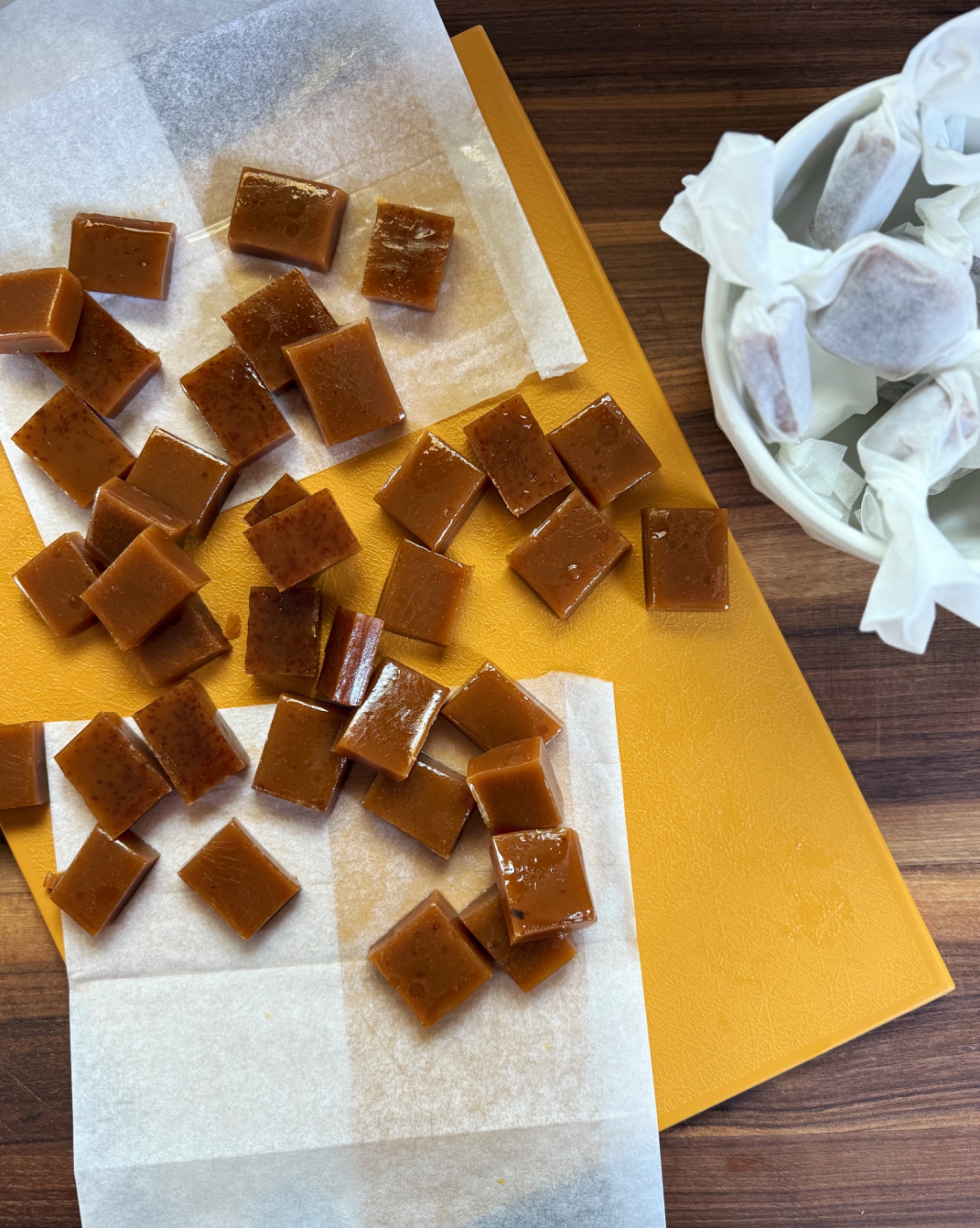 Apple Cider Caramels